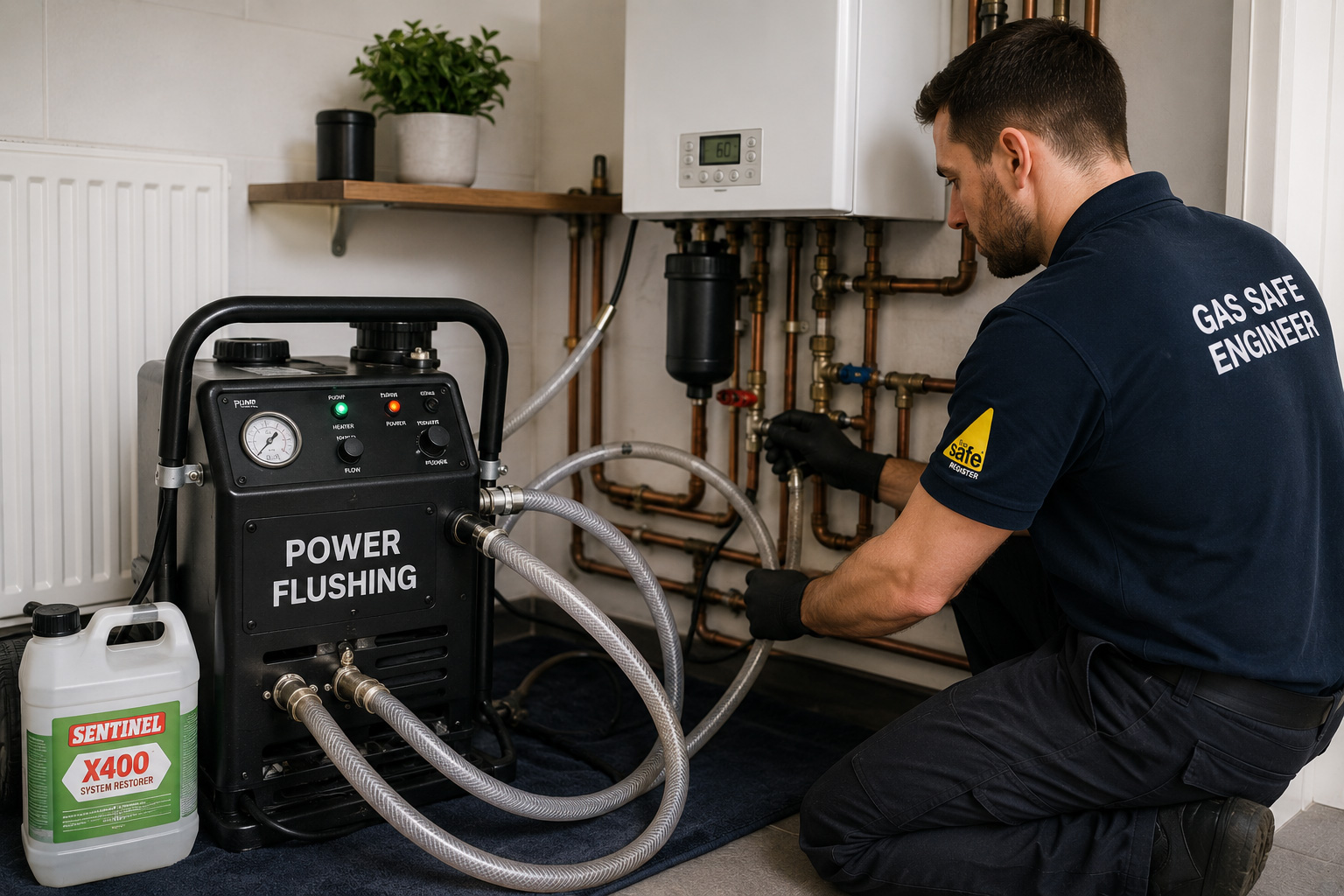 LS Gas & Heating Ltd - Power Flushing